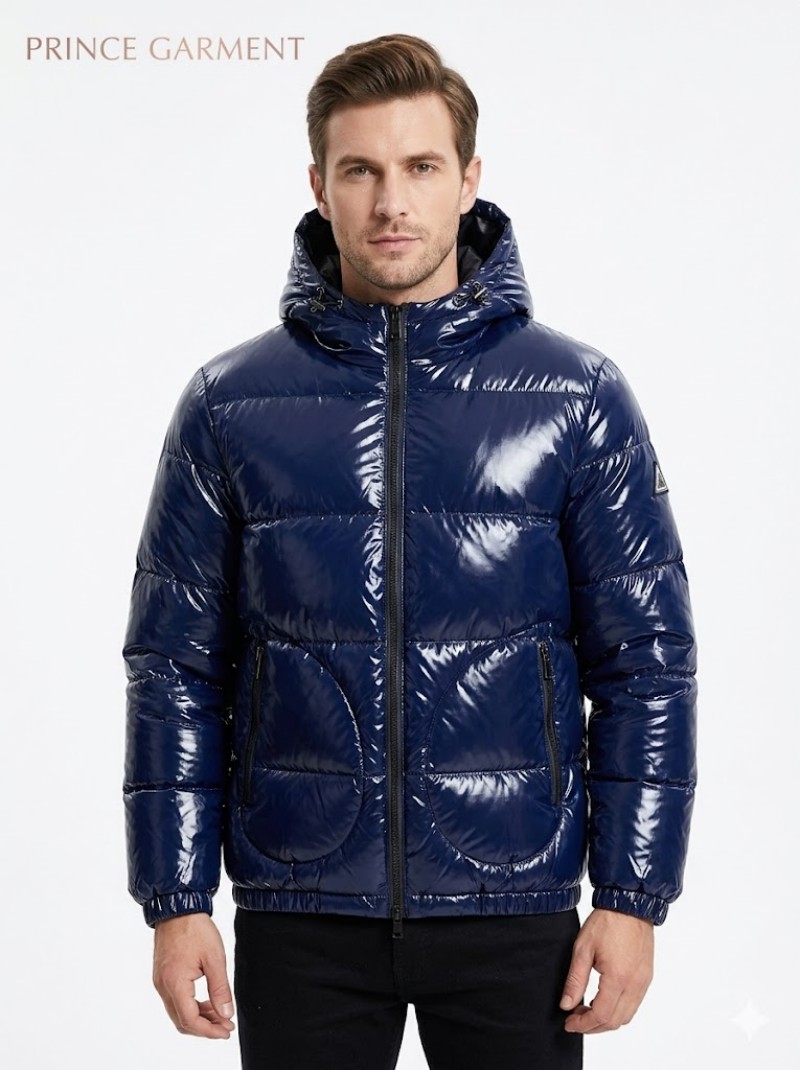 Men Fake Down Jacket