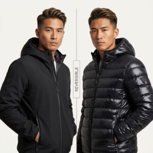 Men reversible Puffer JACKET