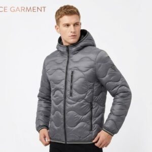 Men Fake DOWN Quilted JACKET