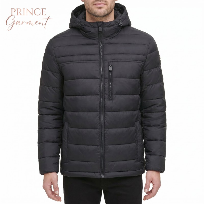 Men Fake DOWN PUFFER JACKET