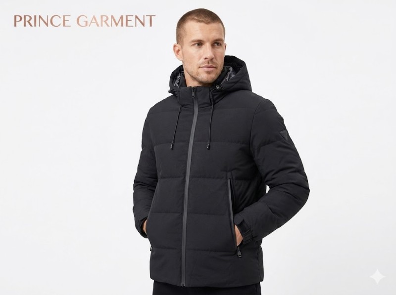 Men's Hooded Puffer Jacket